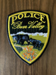 Policijski našitek Bear Valley Police