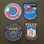 Slovenija našitki policija