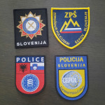 Slovenija našitki policija