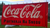 Coca-Cola transparent 2x1m