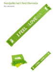 I feel Slovenia navijaški šal nov več modelov Slovenija