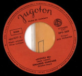 Hokej 1966 Pihalni Orkester Milice - Ljubljana Jugoton – EPY-3619 1966