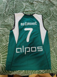 košarkarski dres slovenske reprezentance Sani Bečirović 7