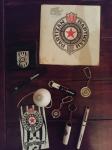 lot vintage predmetov Partizan Beograd, Jugoslavija