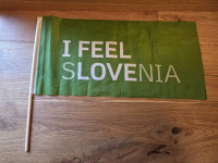 Navijaška zastavica I Feel Slovenia