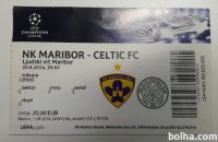 Nogometna vstopnica NK Maribor : Celtic FC 20.8.2014