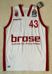 Originalen košarkarski dres Brose Bamberg, Leon Radošević, 43, Macron