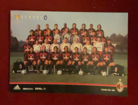 Promocijska razglednica AC Milan, 2001/2002