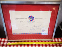 SVETOVNO PRVENSTVO LAHTIS 1989 plaketa s podpisi športnikov