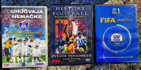 Trije DVD-ji Zgodovina nogometa Svetovna prvenstva FIFA 2€