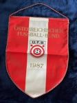 vintage kapetanska zastavica Avstrijska nogometna zveza