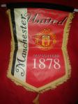 Vintage kapetanska zastavica Manchester United, redko