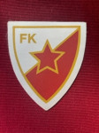 vintage našitek nogometni klub Crvena zvezda