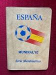 vintage ovitek za kovance, SP Španija 1982, nogomet