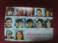 Vintage razglednica Dachstein, alpsko smučanje, SP Schladming 1982
