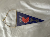 Vintage zastavica KK Cibona Zagreb, 1980