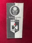 vintage zastavica košarkarski klub Branik Maribor, Jugoslavija