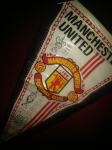 Vintage zastavica, nogomet, Manchester United iz konca 70-ih