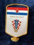 vintage zastavica Nogometna zveza Hrvaške