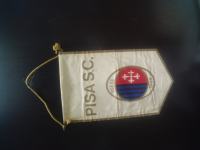 vintage zastavica nogometni klub Pisa, Italija