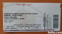 Vstopnica Nogomet Srbija : Portugalska 7.9.2019 EURO 2020