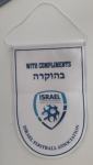 Zastavica Nogometna zveza Izraela 12x18cm Izrael