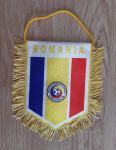 Zastavica Nogometna zveza Romunije 15x16cm