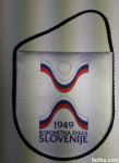 Zastavica Rokometna zveza Slovenije 105x110mm