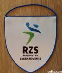 Zastavica Rokometna zveza Slovenije 18x20cm novi design