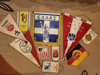 Zastavice, retro, različnih športnih dejavnosti