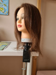 Frizerska lutka - 100% naravni lasje
