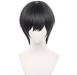 Lasulja črna kratki lasje NOVO