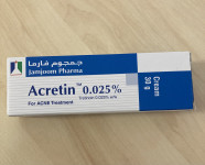 Acretin (tretinoin) - 0,025% NOVO - krema za gube, akne
