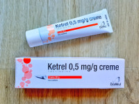Tretinoin Ketrel 0,5 mg (0,05%) krema za kožo, proti aknam, gubam