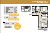 3,5 sobno opremljeno stan. v bližini centra MB