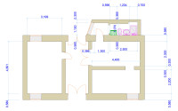Center, 38.00 m2, oddam