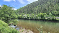 Gorski kotar, Blaževci – kmetijsko zemljišče 717 m² neposredno ob reki