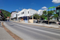 Gostinski lokal center mesta Idrija