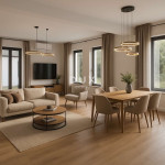 ISTRA, KRŠAN - Moderna enonadstropna hiša z zunanjim bazenom 111 m2