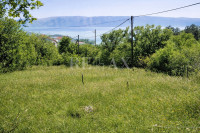 Klenovica - gradbeno zemljišče z veljavnim dovoljenjem, pogled na morj