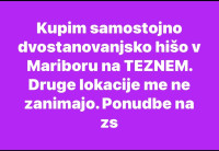 Kupim hišo na trznem