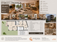 MEDULIN - NOVOGRADNJA, 2S+DB, ZASEBNI VRT 138,79 m², 2 PARKIRIŠČI