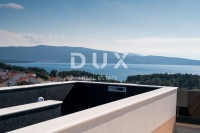 MESTO KRK, CENTER - Dvonadstropni penthouse z bazenom in panoramskim r