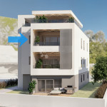 Moderno stanovanje 99 m² v 2. nadstropju s 3 balkoni in pogledom na ze