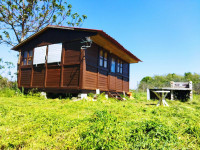 Montažna kućica od 32m2 na zemljištu od 358m2 u Marčani, blizu Pule i