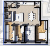 NOVOGRADNJA PAZIN - 3SP+DB - S52 (4. NADSTROPJE)