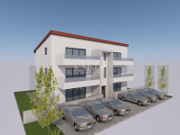 Povljana novogradnja S1 pritličje terasa parkirišče