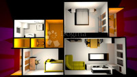 Stanovanje Centar, Pula, 61,85m2