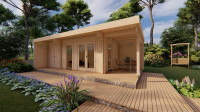 Vikend hiška 33,6 m2 na 450 m2 veliki parceli, Maribor, Pobrežje