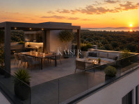 Zadar - Petrčane: Penthouse, morje in sanjska terasa